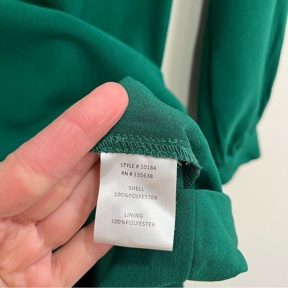 Hutch Kelly green long sleeve dress button detail XL - Picture 10 of 10